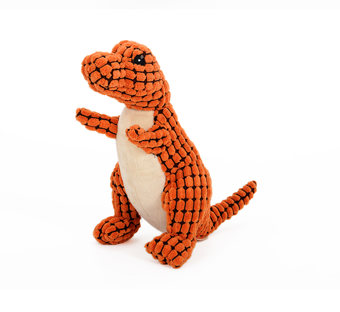 Dinosaur Pet Toys Giant Dogs Pets Interactive Dog Toys For Large Dogs Chew Toys Chihuahua Plush Stuffing Squeakers - One Red Hill
